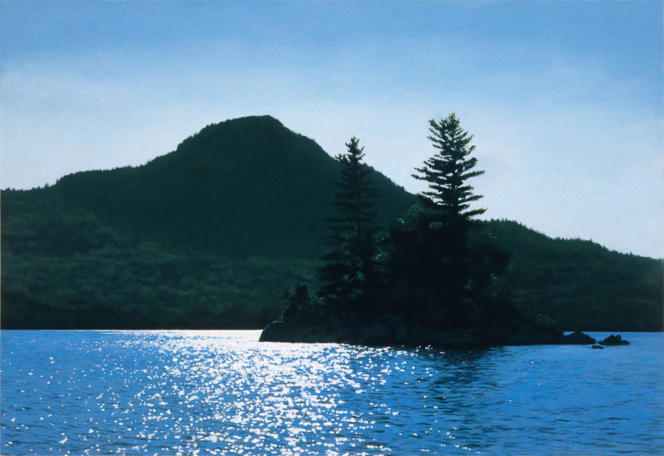 Specular Flare, 2006, oil on panel, 13 x 19 in